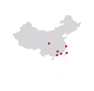 遍布全国的服务点